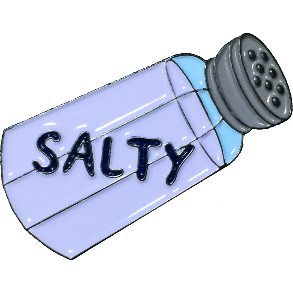 Salty Enamel Pin