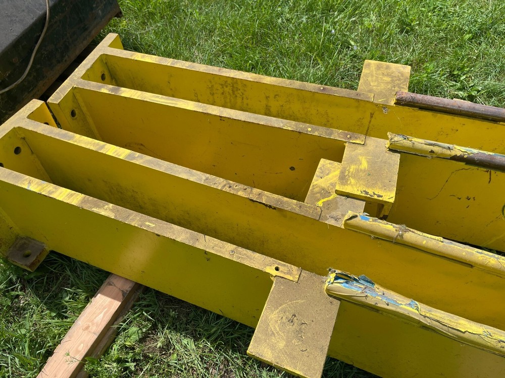 Forklift coil boom attachment extention