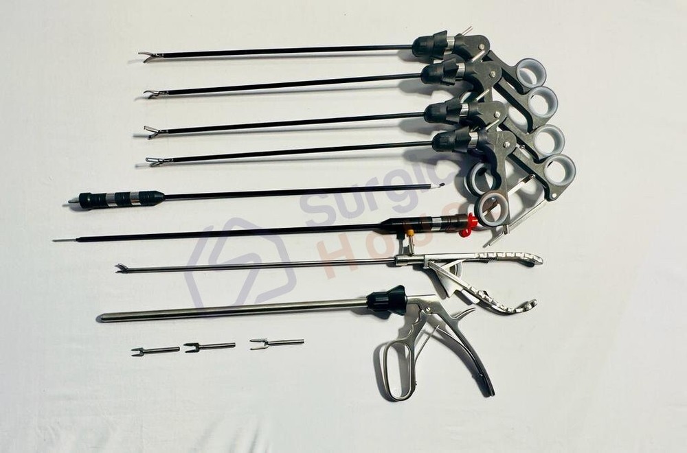 Laparoscopic 5mmx330mm Laparoscopy Endoscopy Instruments Set of 8
