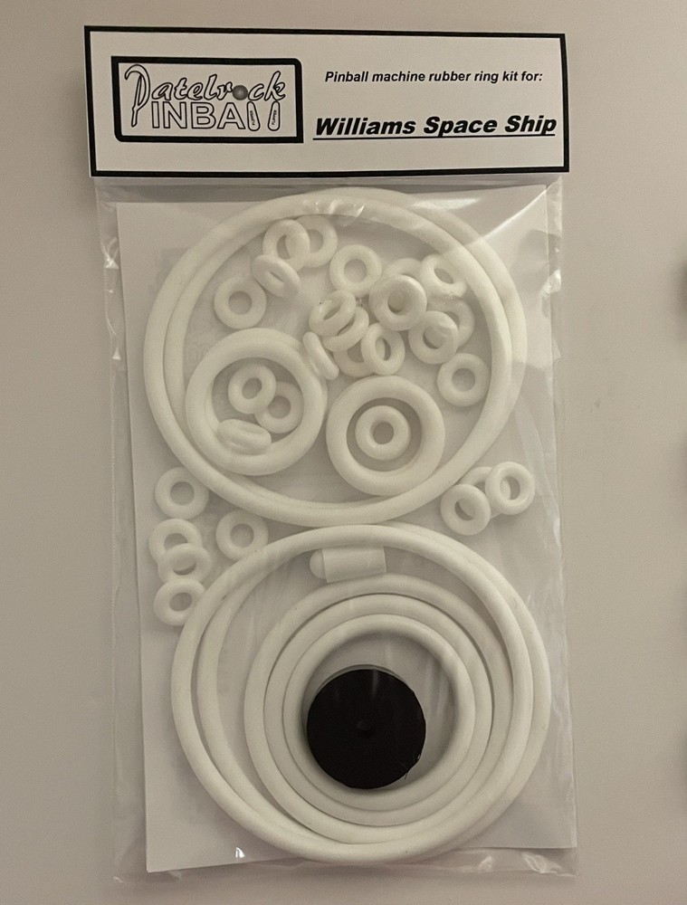 1961 Williams Space Ship Pinball Machine Rubber Ring Kit