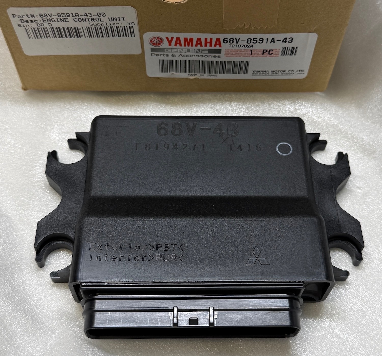 Yamaha Marine ECU Engine Control Unit 115hp Outboard OEM 68V-8591A-43-00