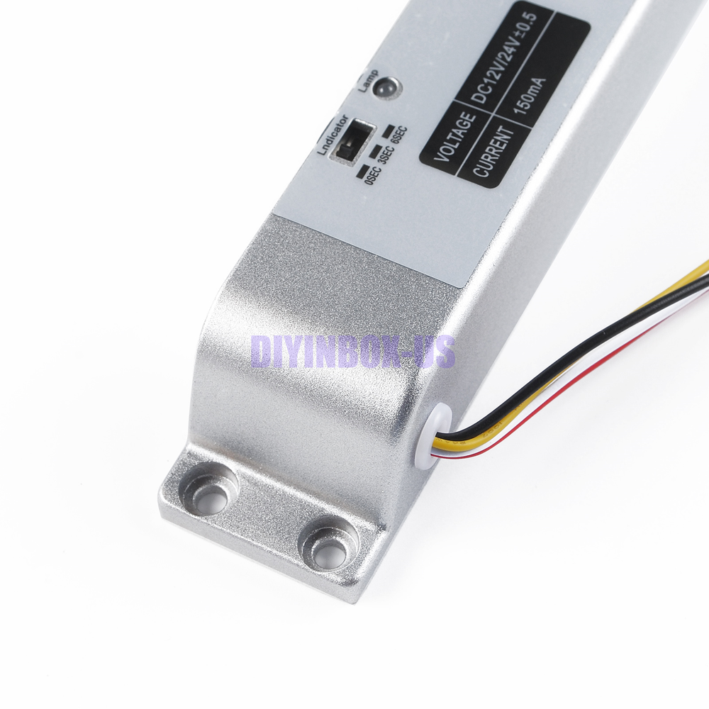 Electric Drop Bolt Lock Security System Fail-Safe Control Easy To Install DC12V