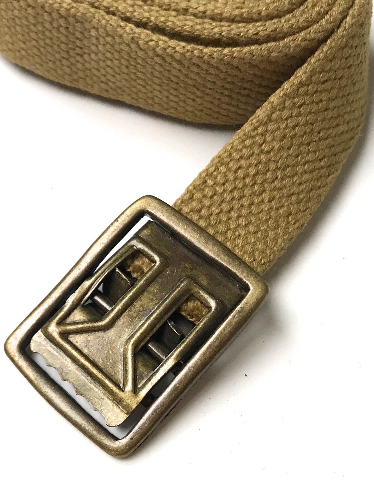 WWII US USMC MARINE P1941 P41 TROUSERS WAIST BELT-SIZE 2, FITS 36-44 IN WAIST