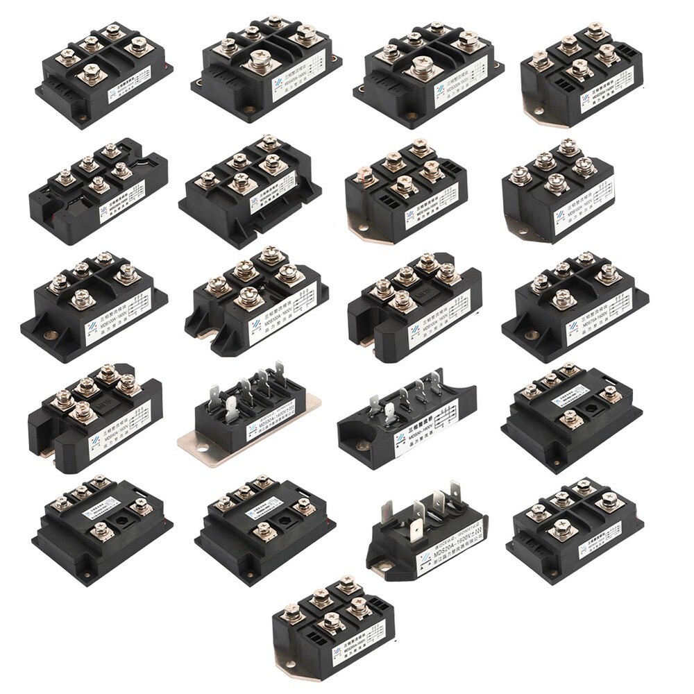 1Pc MDS20A-300A/500A/800A/1000A/1200A 1600V Three Phase Rectifier Bridge Stack