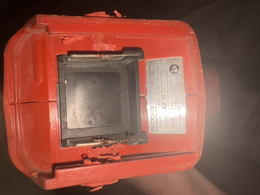 Rigid RP340 press Crimp tool