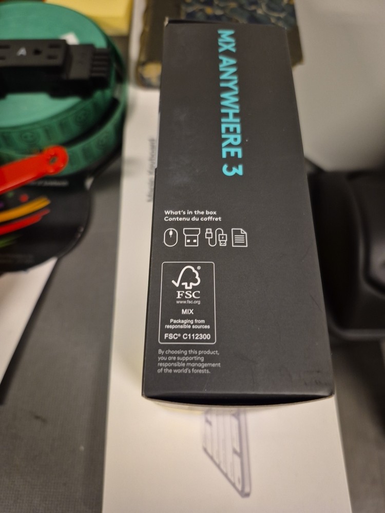 Logitech MX Anywhere 3 Wireless Mouse for Mac - Pale Grаy