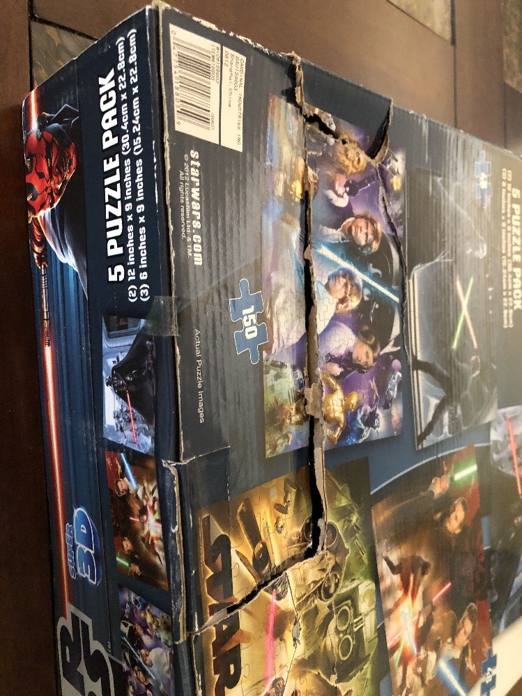 Star Wars super 3d puzzle 5 puzzle pack