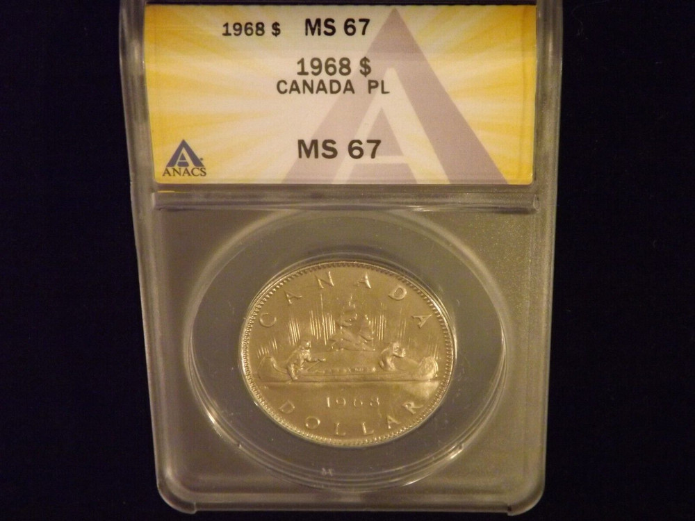 1968         CANADA      ANACS   MS 67