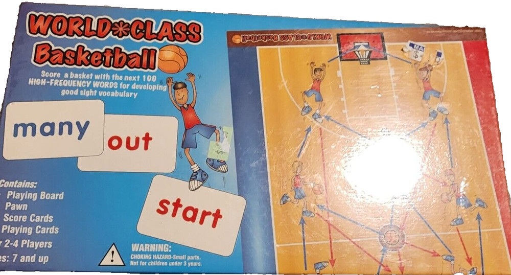 World Class Basketball Learning Game NEW