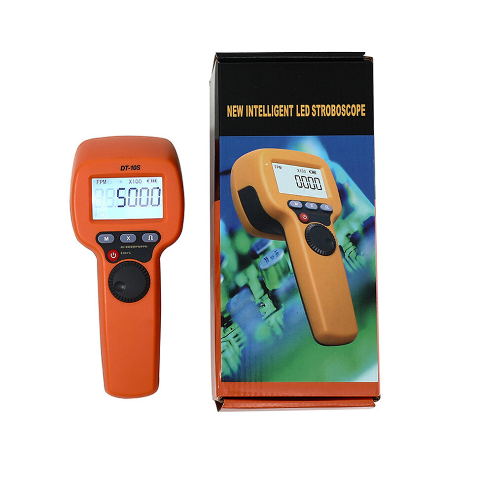 2024 LED Flash Strobe Tachometer,Speed Tester Digital Handheld Stroboscope