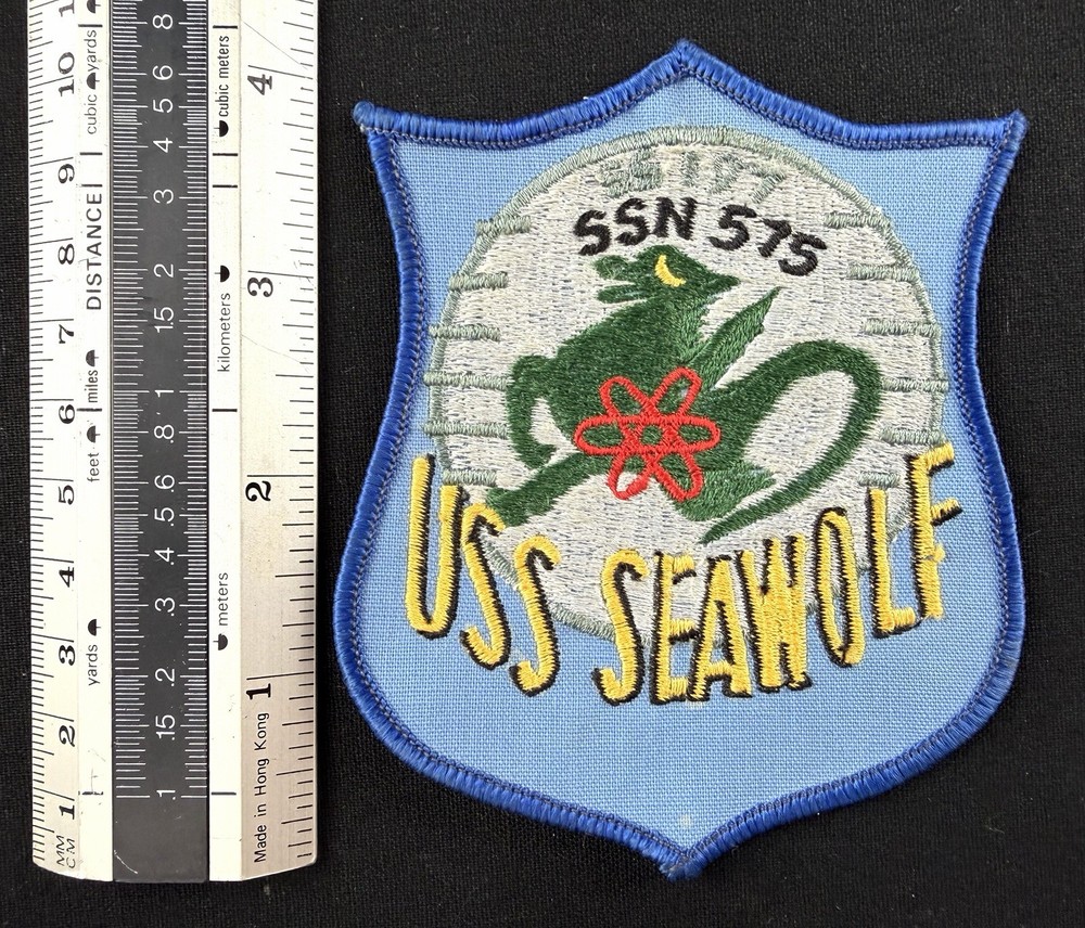 USN Submarine Patch - USS Seawolf - SSN 575