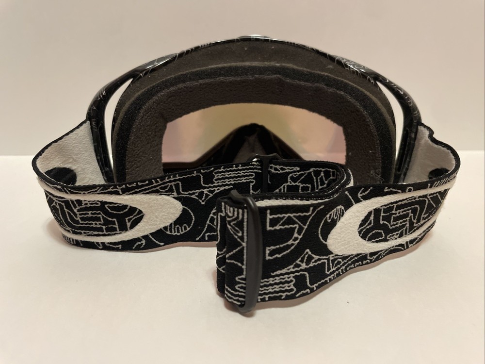 Oakley Splice Goggles, Black Pattern, Mirrored Iridium Lens