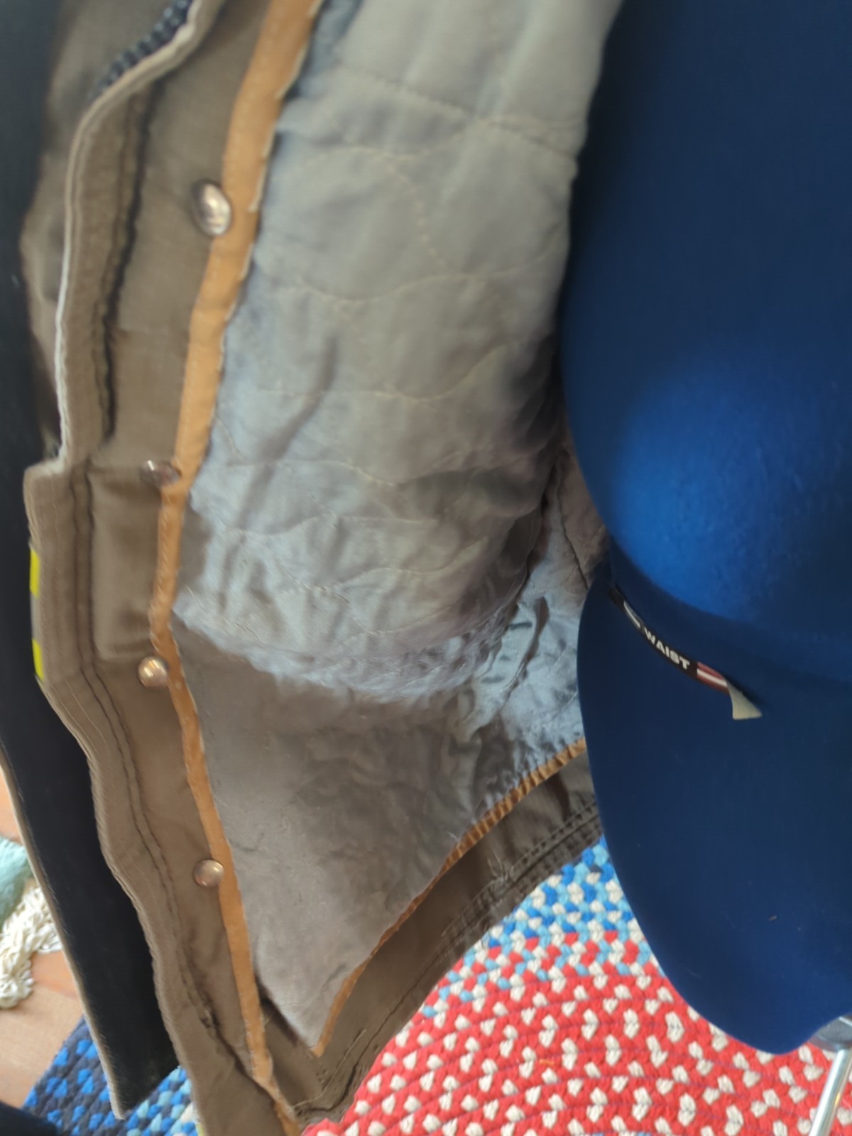 Vintage Retired Firefighter Gear Jacket FIRE COAT USED 44 x 32 Globe