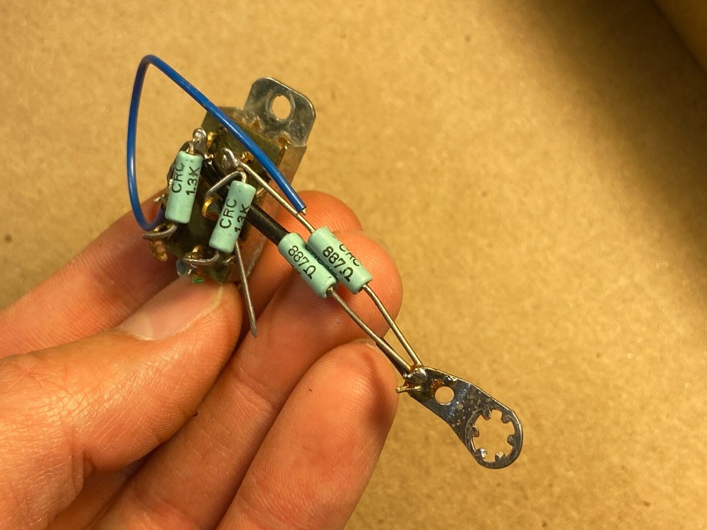 Crown IC-150A Preamplifier Parts - Rear DB Switch from Back Panel