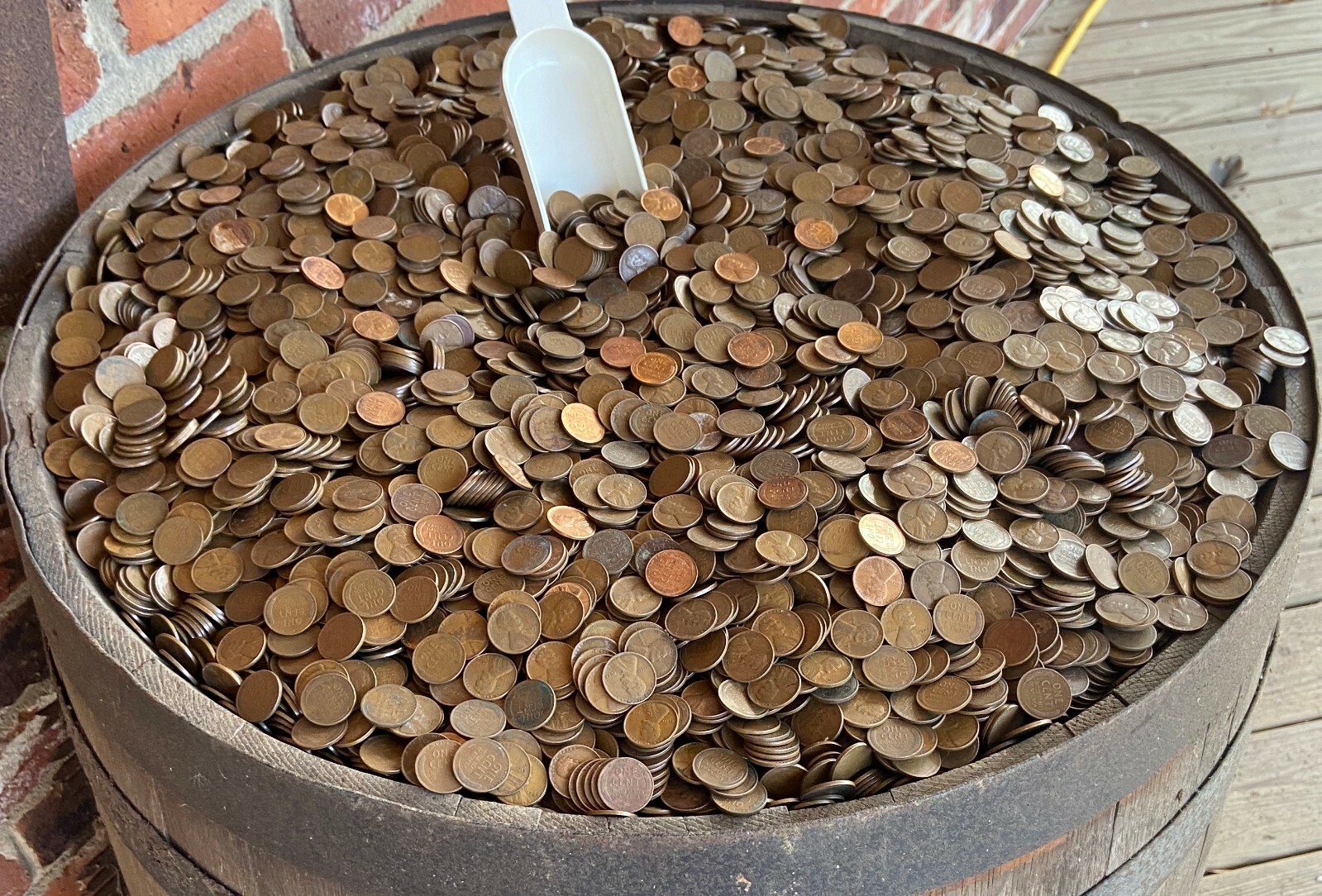 OLD LINCOLN WHEAT CENTS FROM KENTUCKY WHISKEY BARREL HOARD - FIND OF A LIFETIME!