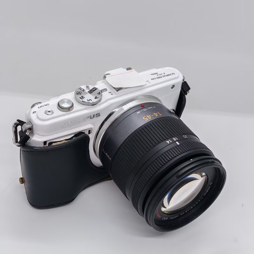 Leather case for OLYMPUS Pen E-PL6 E-PL5 E-PM2 EPL6 EPL5 EPM2 Camera bag