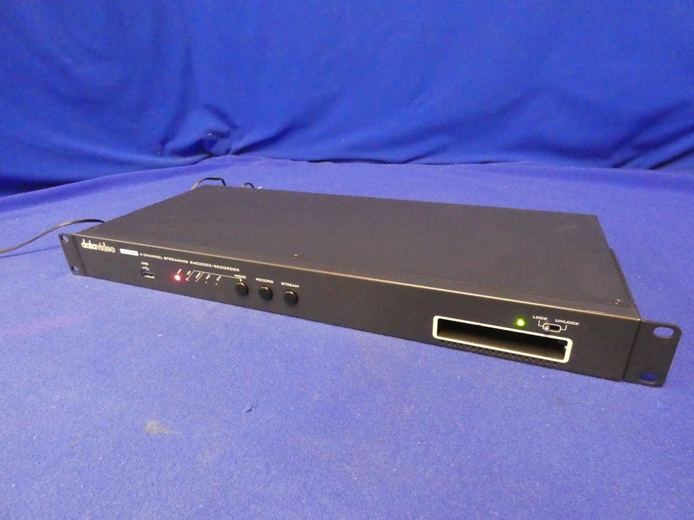 Datavideo NVS-40 4-Channel Streaming Encoder/Recoder w/Power Supply (no drives)