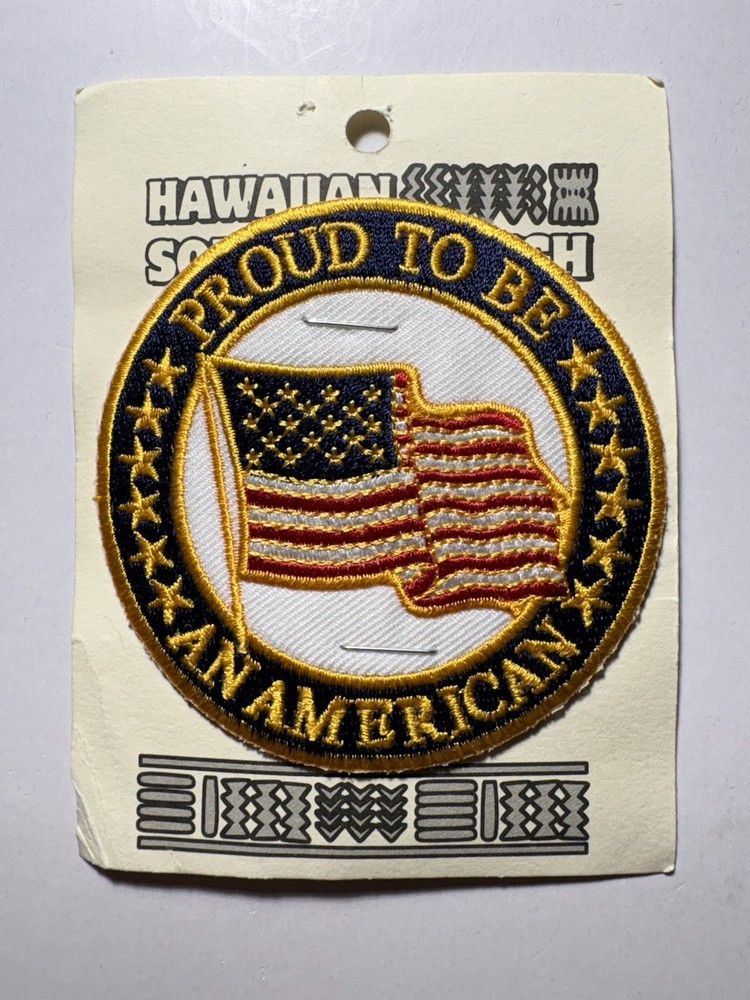 Proud To Be An American Patch