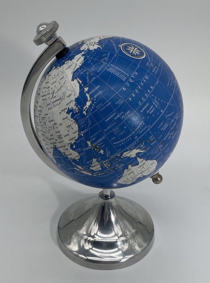 World Globe Rotating Geography Classroom/Desktop 8”
