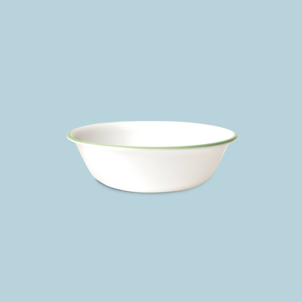 Corelle 16pc Spring Blossom Green Dinnerware Set