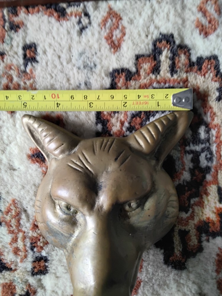 vintage fox doorknocker
