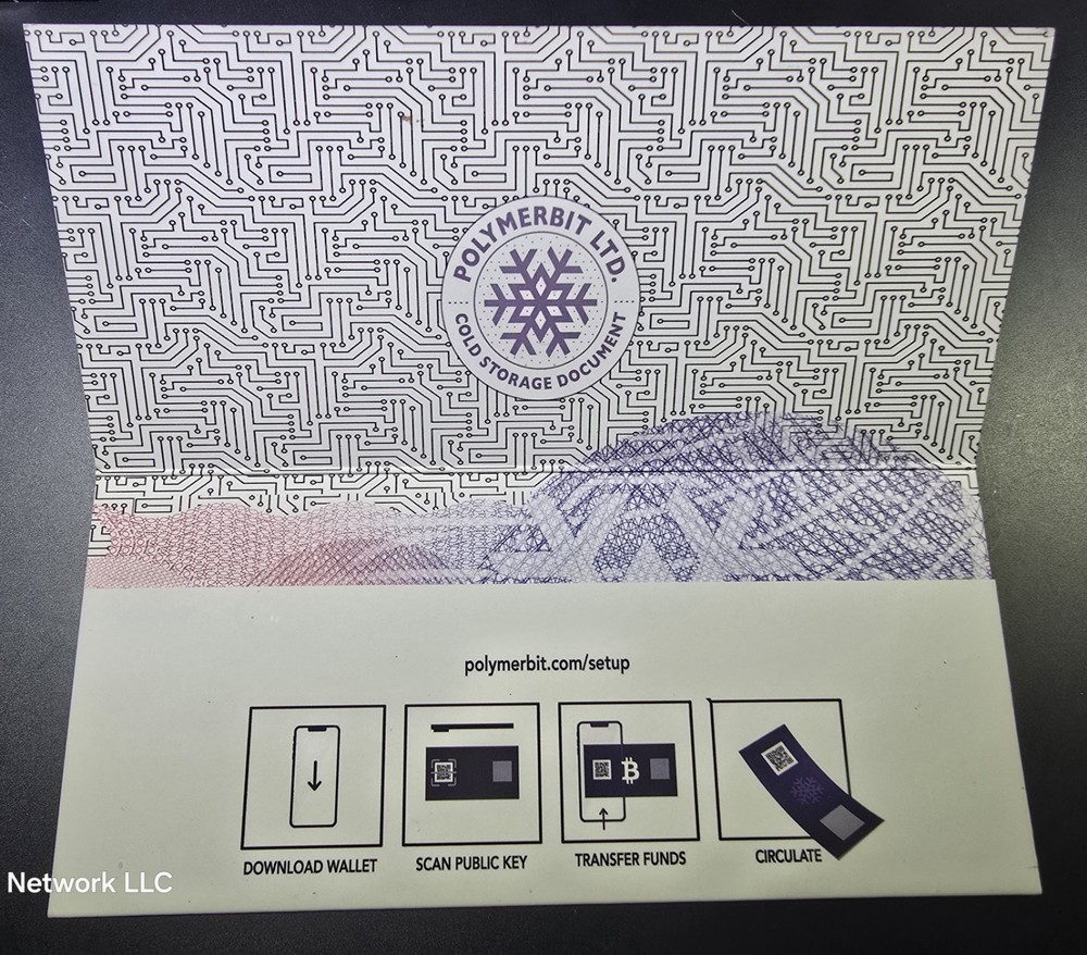 2022 Polymerbit Note Crypto Valley Note Unfunded PCGS 68 PPQ