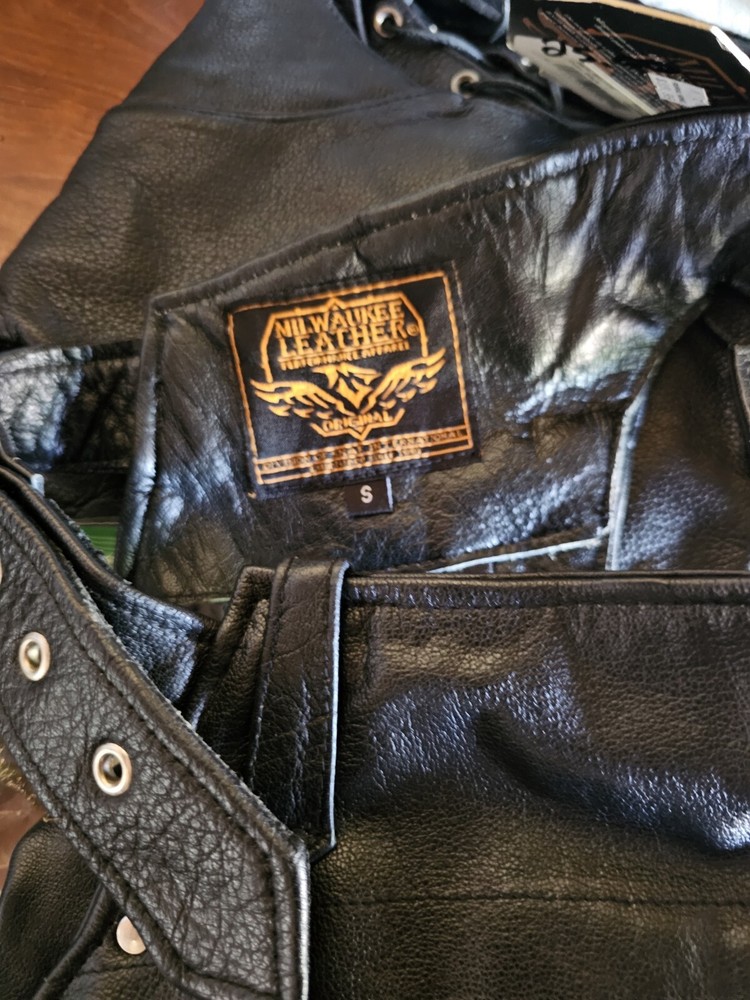 Leather Chaps And Vest