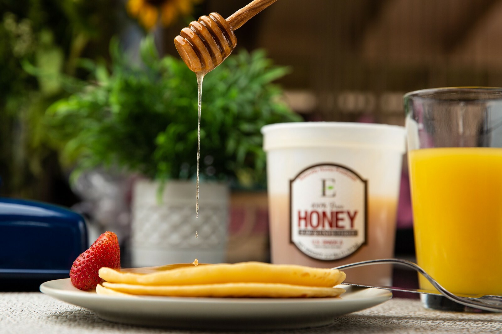 100% Pure Raw Honey from Utah - Very Delicious Taste! - One Gallon - 12 lbs