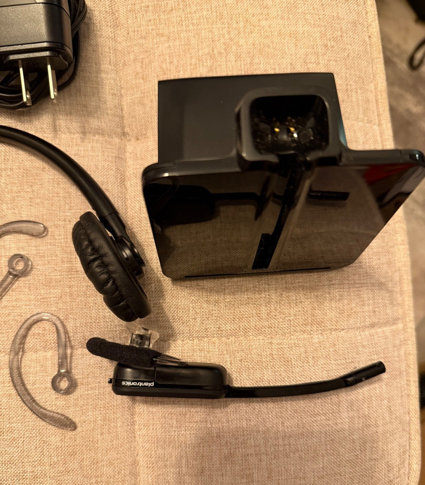 PLANTRONICS Poly CS540 Wireless DECT2 Headset Black,