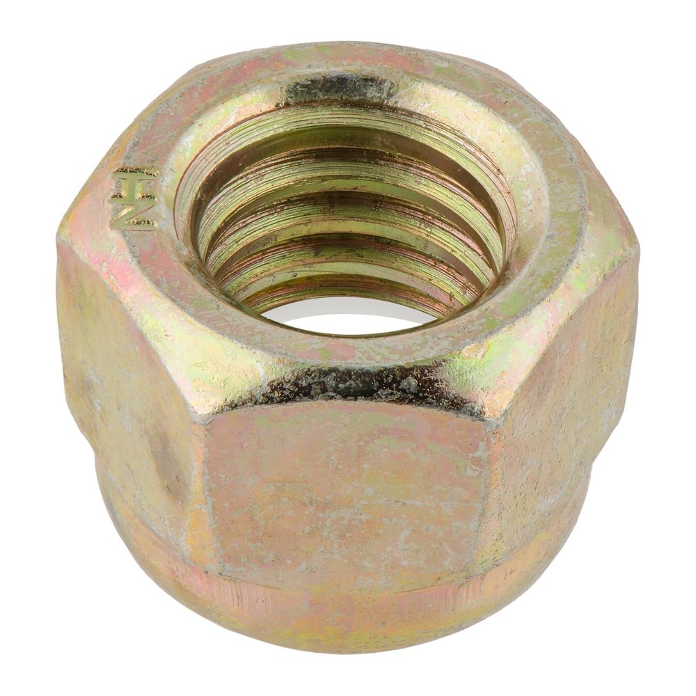 High Strength 3/8"-16 Nylon Insert Locknuts - 10 Pack, Grade 8 Coarse Thread