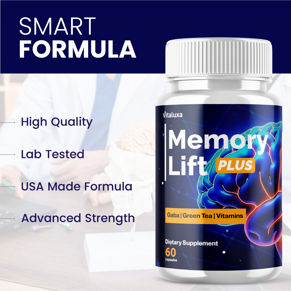 (5 Pack) Memory Lift Brain Maximum Support Supplement Formula (300 Capsules)