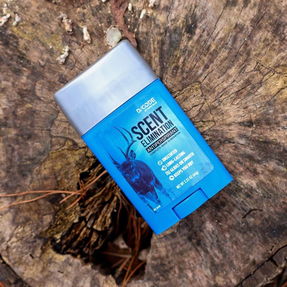 Code Blue Scent Elimination Antiperspirant, Unscented - Hunting Deodorant