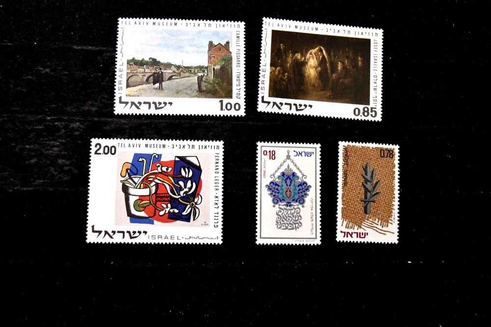 ISRAEL    1973   S 432-434 + S 446 + S 508   MNH