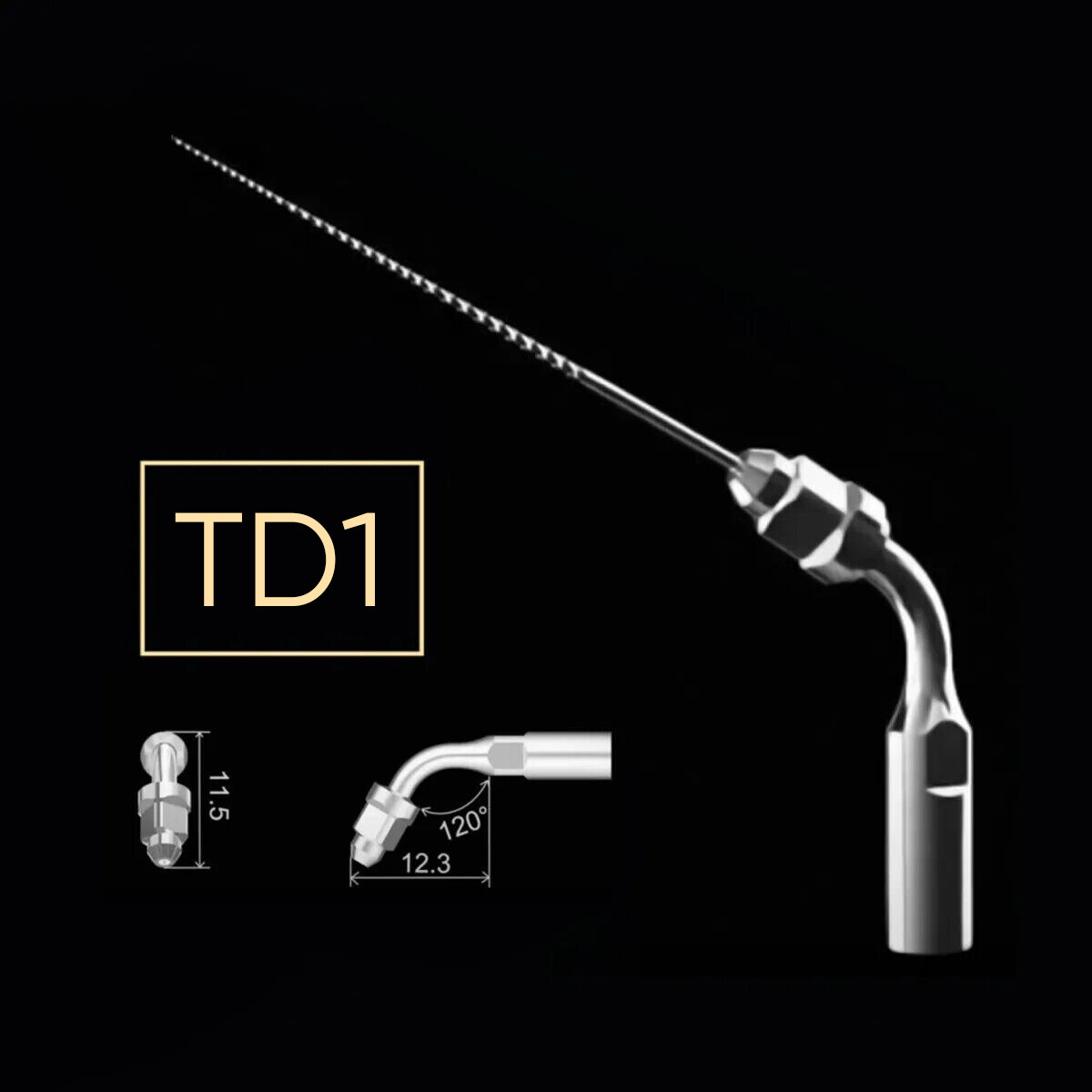 Woodpecker Dr Talal's Endo Kit Endodontic Ultrasonic Scaler Tips Kit Set TD1-TD6