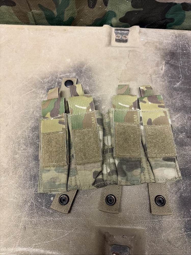 Aws Inc. Multicam M9 Four Mag Pouch Quantity 1