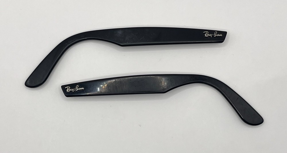 1371 - RAY BAN 901 BLACK  BOTH TEMPLES  AUTHENTIC