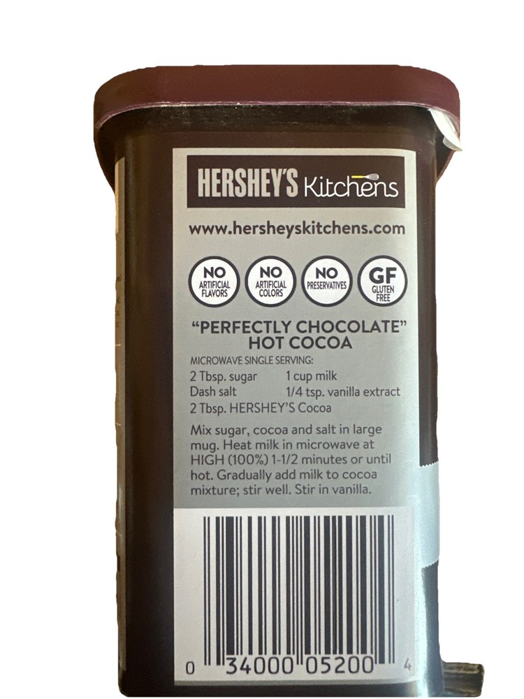 Hershey's Unsweetened 8 oz Cocoa Container