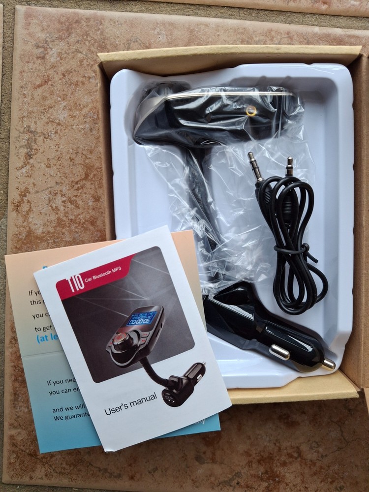 2Pack Nulaxy KM18 Bluetooth FM Transmitter Car Adapter MP3 Player USB Charger