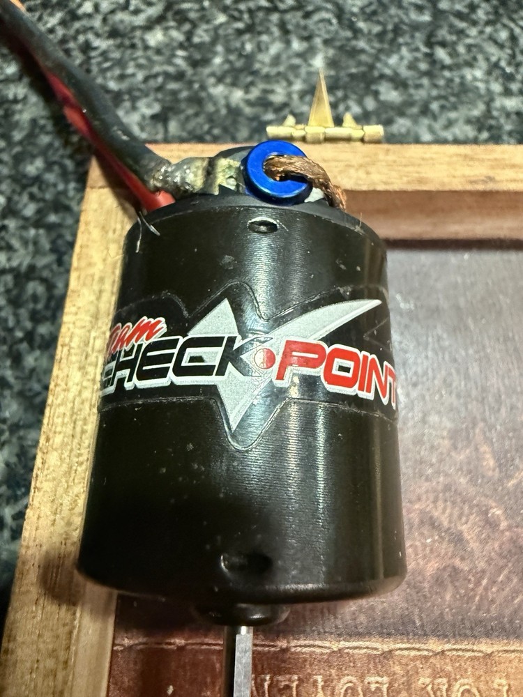 Team Checkpoint 10x2 Double Brushed Modified RC Motor! Tested !!
