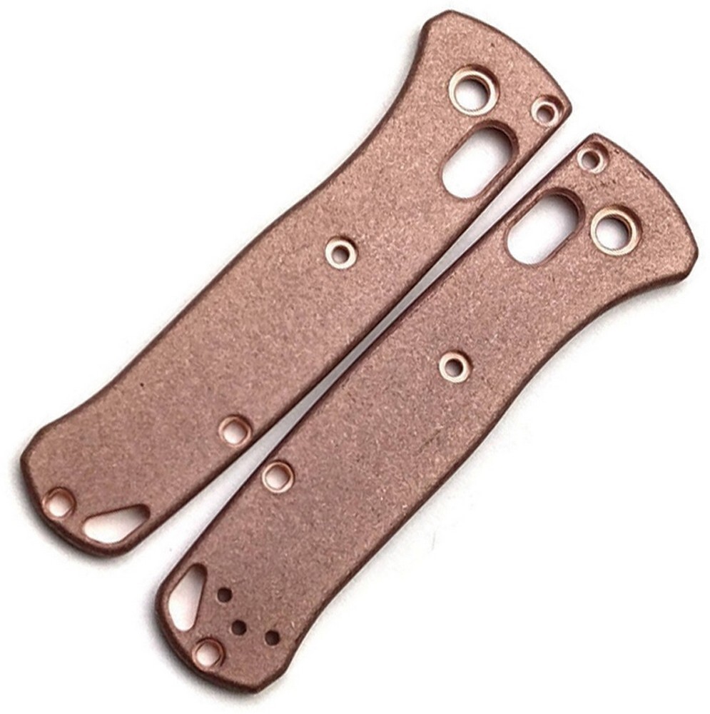 Flytanium Bugout Copper Handle Scales Fits Benchmade Mini Bugout - FLY-676