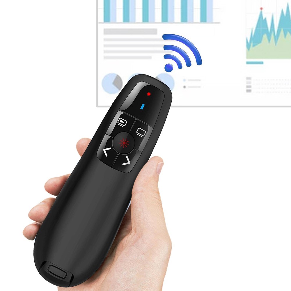 Power point Presentation Remote Wireless USB PPT Presenter Laser Pointer Clicker