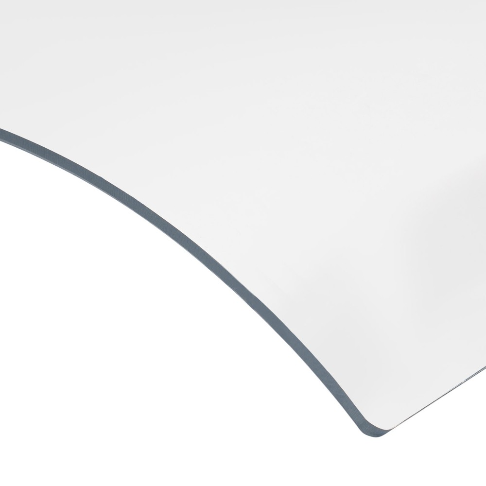 Clear Polycarbonate Awning Canopy for Windows and Doors, 50cm × 120cm