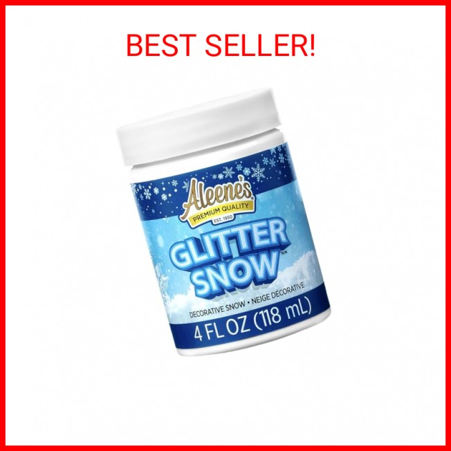 Aleene's Glitter Snow 4oz