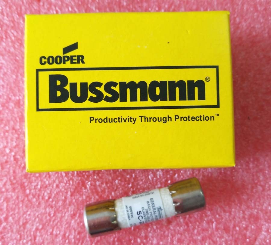 SC-2 SC2 ( 2 Amp ) 600Vac Bussmann TIME DELAY CLASS G Fuse