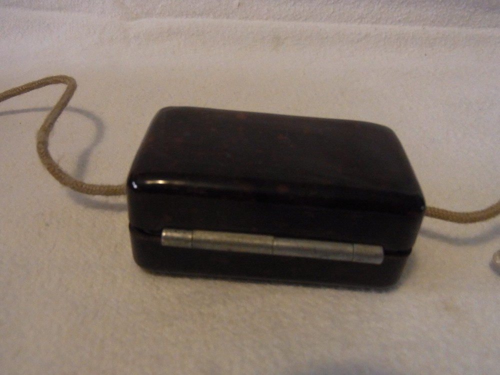 Razor Blade Sharpener Bakelite Antique German #A