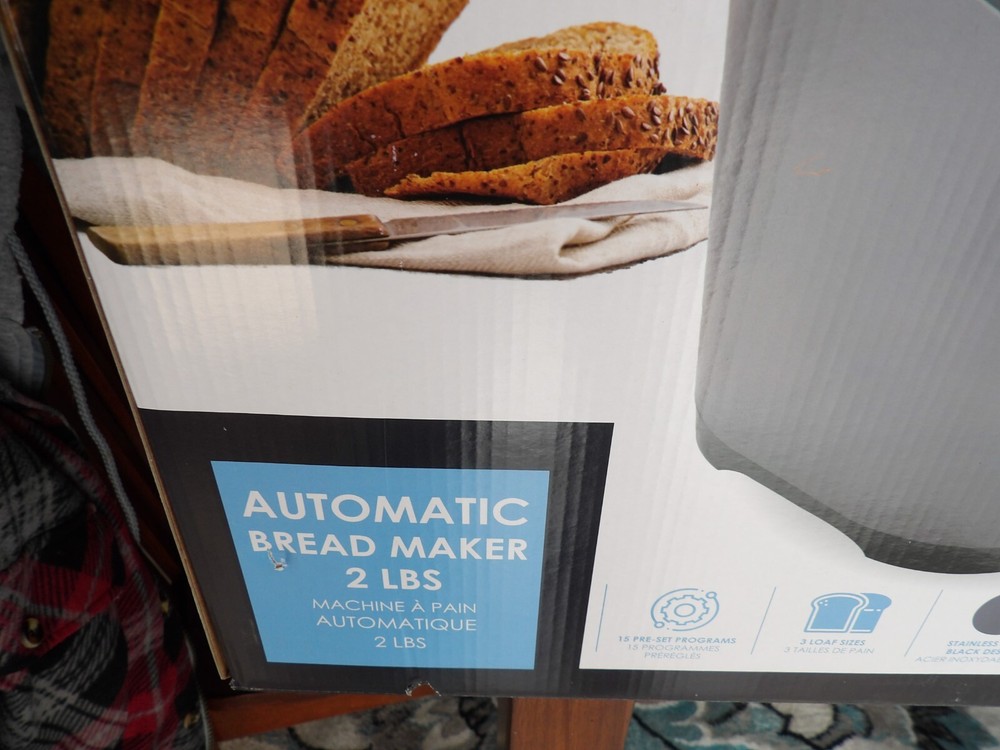 Culinary Chef Bread Maker Machine with Nonstick Bowl