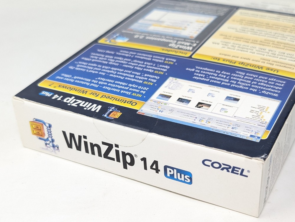 Corel WinZip 14 Plus for Windows - NEW SEALED