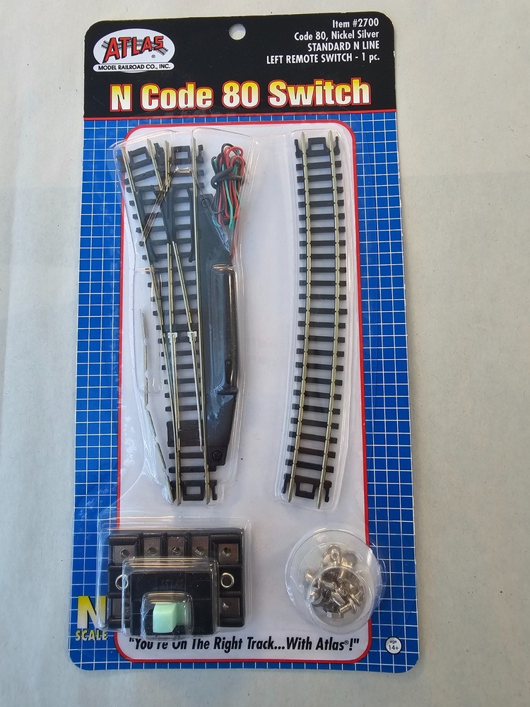 Atlas 2700 - N Scale, N Code 80 Switch