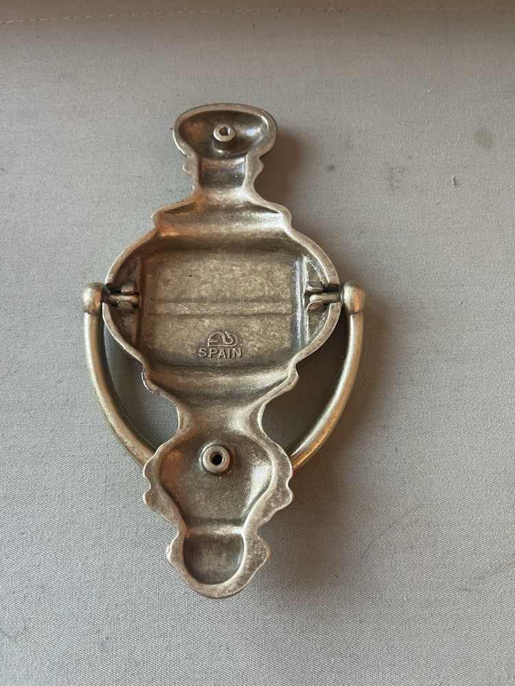 Things Remembered Engraved Solid Brass Handcrafted Door Knocker - Spain