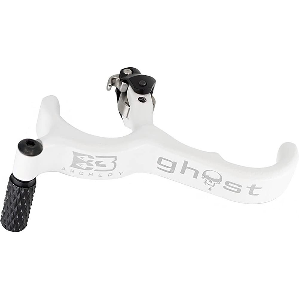 B3 Archery Ghost Back Tension Release - White